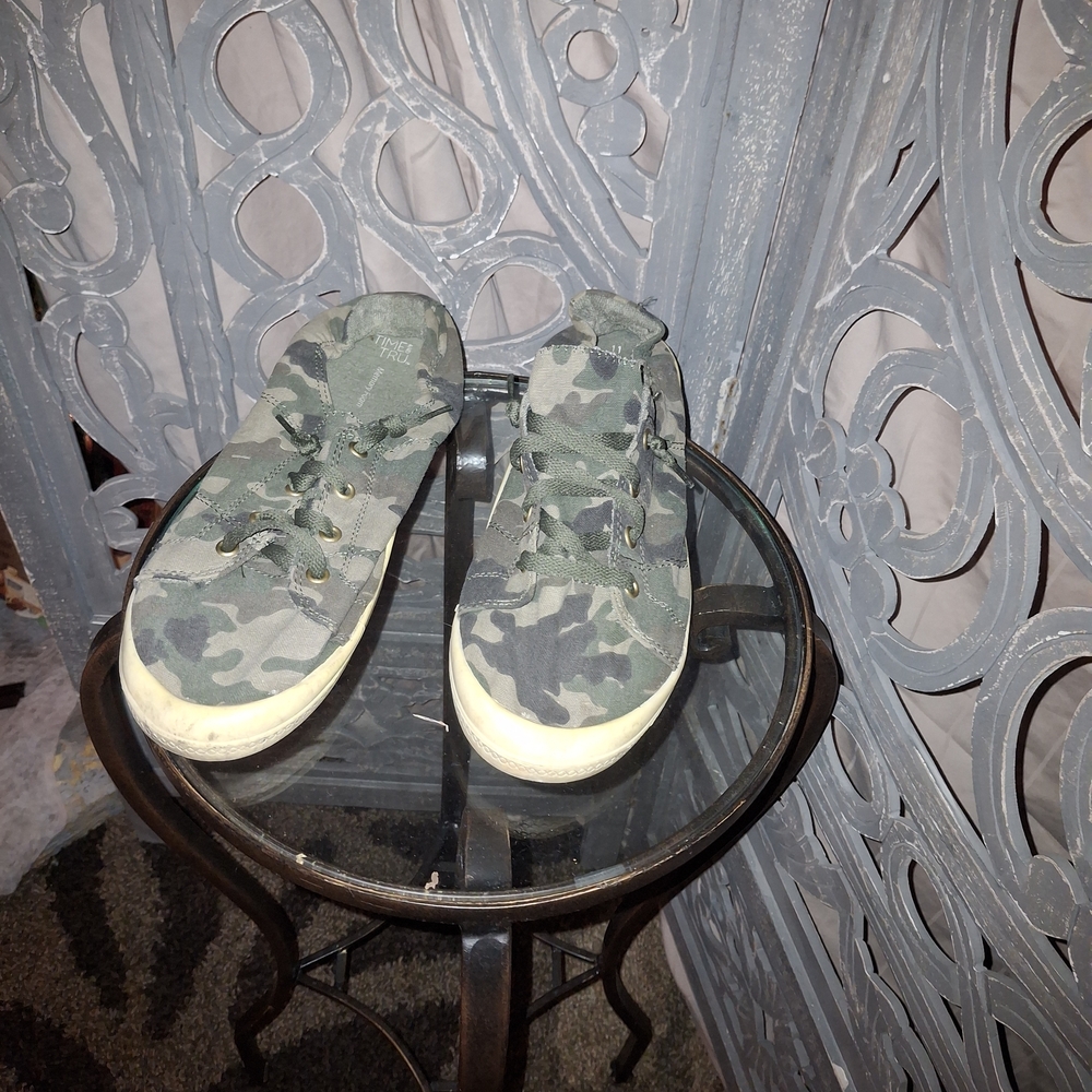 Kids Camouflage Sneakers